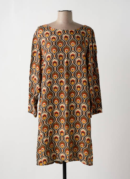 Rochie midi maro FREEMAN T.PORTER femeie