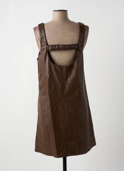 Rochie scurtă maro MOLLY BRACKEN femeie