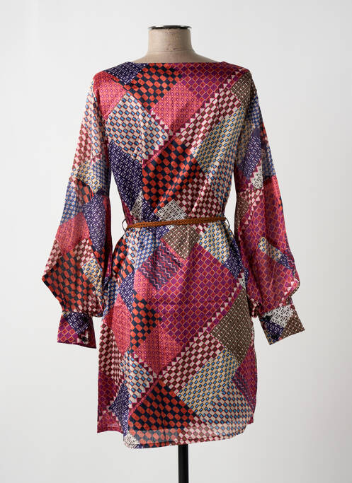 Rochie scurtă violet MOLLY BRACKEN femeie