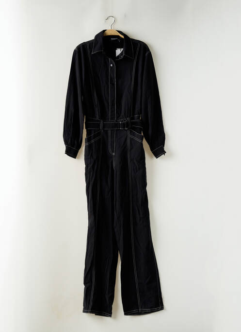 Salopetă-pantalon buzunare mâneci lungi negru DESIGUAL femme