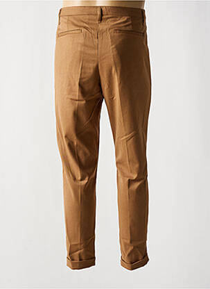 Pantalon slim închidere cu fermoar sub clapetă cu nasturi bej IMPERIAL bărbat