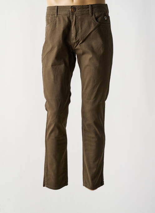 Pantalon slim verde BENSON & CHERRY bărbat