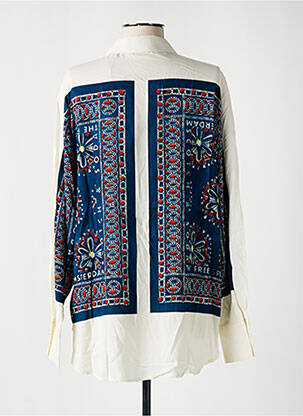 Cămașă imprimeu fantezie mâneci lungi albastru SCOTCH & SODA femeie