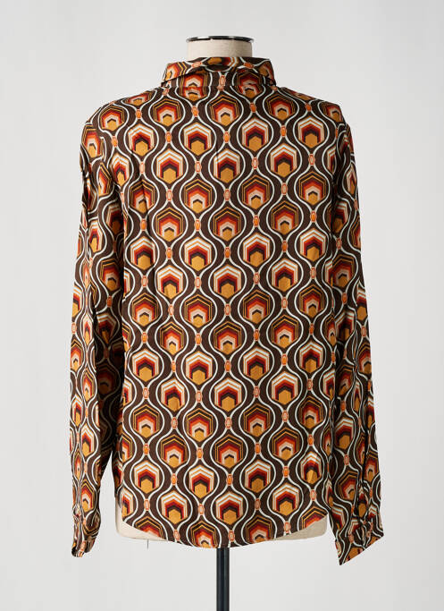 Cămașă maro FREEMAN T.PORTER femeie