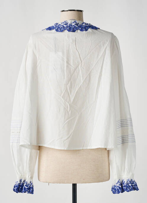 Cămașă croială dreaptă mâneci lungi alb SCOTCH & SODA femme