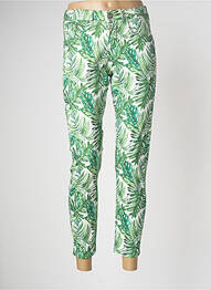 Pantalon 7/8 elasticitate mărime normală verde CREAM femeie