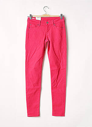 Pantalon slim conic mărime normală roz PEPE JEANS femeie