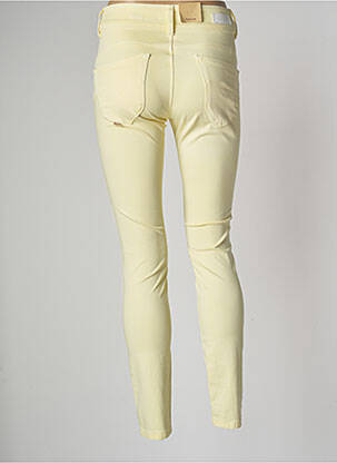 Pantalon slim elasticitate mărime normală galben SALSA femeie