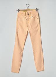 Pantalon slim conic mărime normală portocaliu SALSA femeie