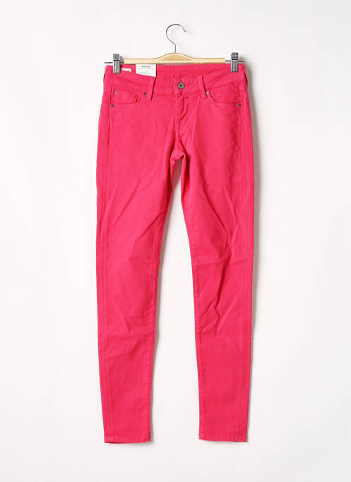 Pantalon slim roz PEPE JEANS femeie