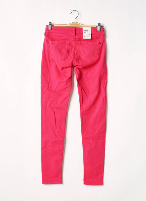 Pantalon slim roz PEPE JEANS femeie