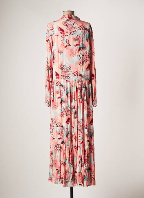 Rochie lungă roz BANDITAS FROM MARSEILLE femeie