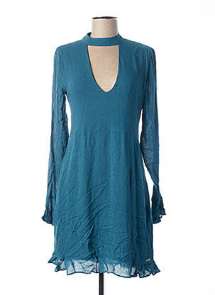 Rochie scurtă mâneci lungi mâneci lungi verde PEPE JEANS femeie
