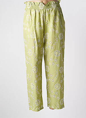 Pantalon drept verde IMPREVU femeie