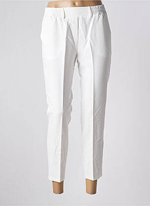 Pantalon 7/8 alb JANIS & JOHN femeie
