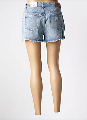 Șort țesătură denim talie înaltă albastru ONLY femeie