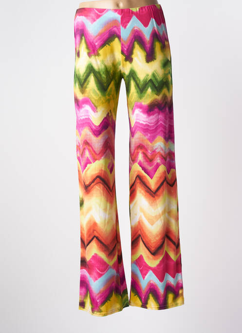 Pantalon larg roz BE FUN femeie