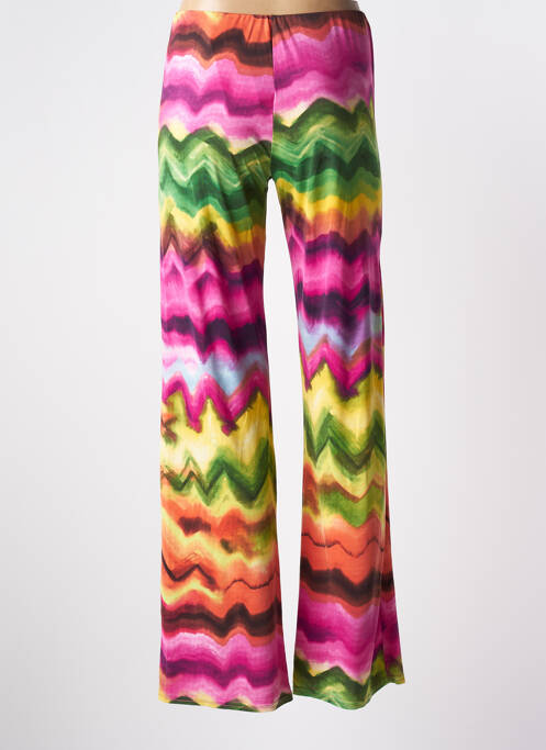 Pantalon larg roz BE FUN femeie