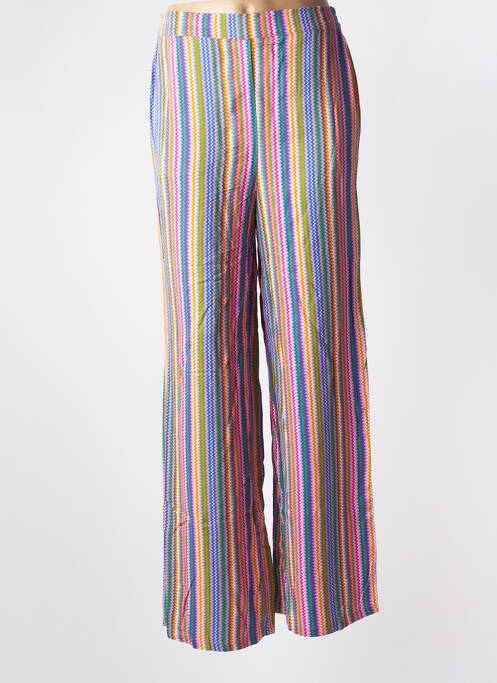 Pantalon larg roz ONLY femeie