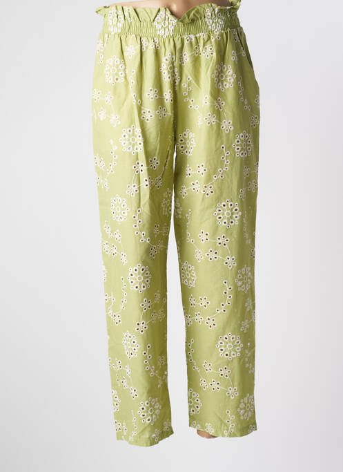 Pantalon drept verde IMPREVU femeie
