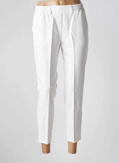 Pantalon 7/8 alb JANIS & JOHN femeie