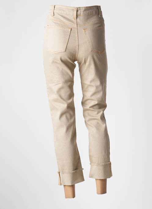 Blugi cu croială dreaptă bej INTUITION femeie