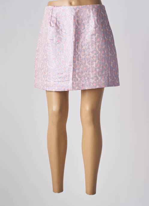 Fustă scurtă roz OPULLENCE femeie