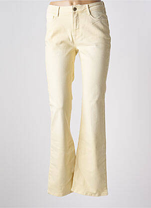 Blugi bootcut galben SUMMUM femeie