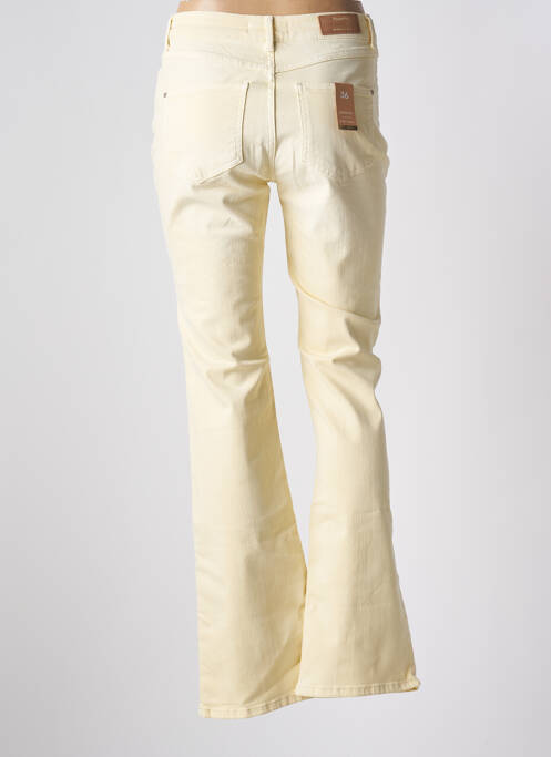 Blugi bootcut galben SUMMUM femeie