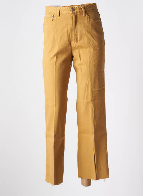 Blugi cu croială largă bej LABDIP femeie