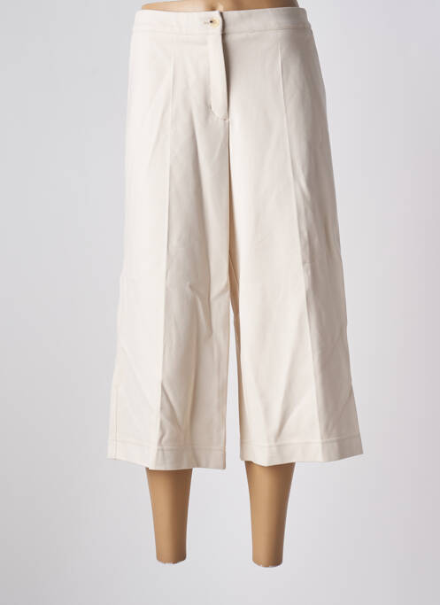 Pantalon trei sferturi elasticitate talie înaltă bej SUMMUM femme