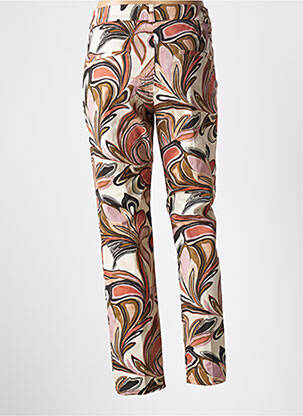 Pantalon slim buzunare bej SUMMUM femeie