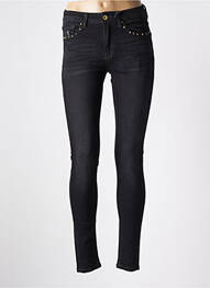 Pantalon slim conic negru BLUE DAZE femme