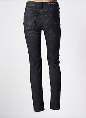 Pantalon chino închidere cu fermoar sub clapetă cu nasturi negru BLUE DAZE femeie