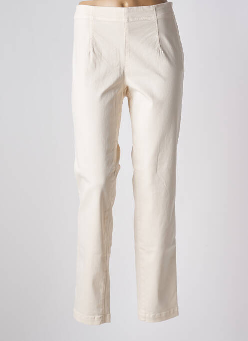Pantalon slim alb SUMMUM femeie