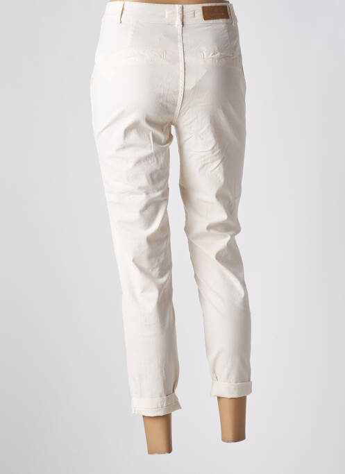 Pantalon trei sferturi buzunare bej SUMMUM femme