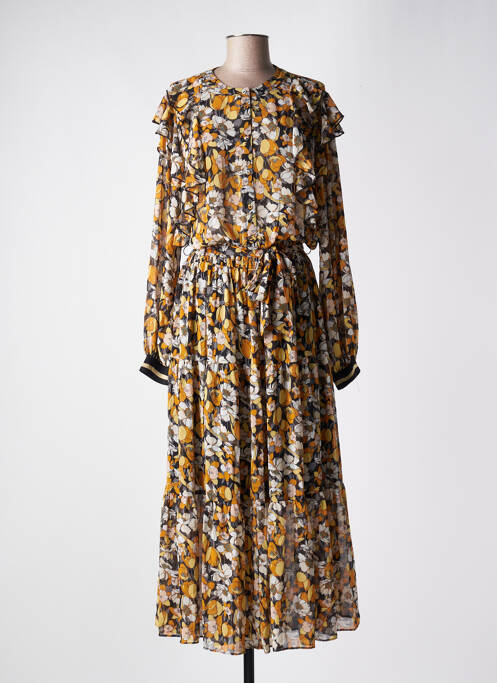 Rochie lungă galben SUMMUM femeie