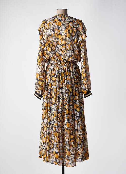 Rochie lungă galben SUMMUM femeie