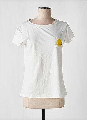 Tricou alb NINETTE femeie