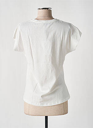 Tricou imprimeu fantezie mâneci scurte roz NINETTE femeie