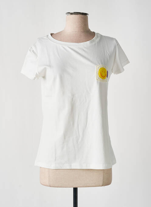 Tricou alb NINETTE femeie