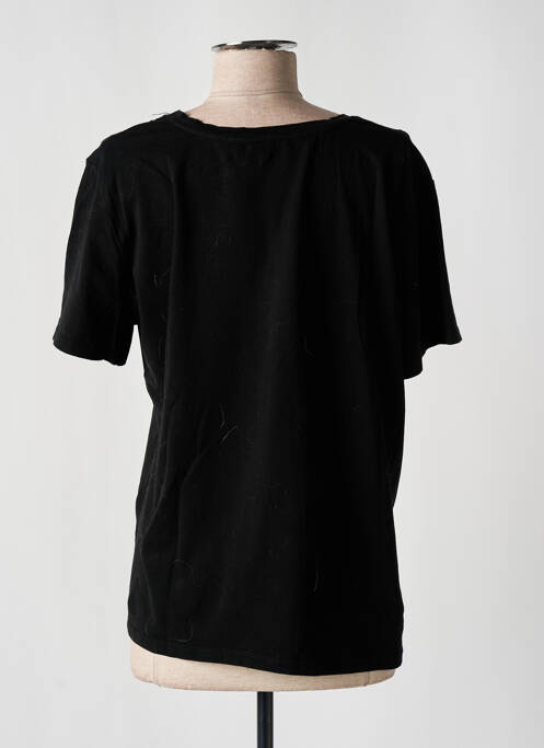 Tricou croială dreaptă mâneci scurte violet NINETTE femme