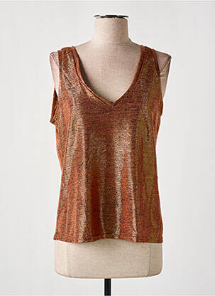 Top portocaliu VIE TA VIE femeie