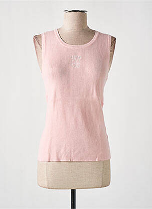 Pulover roz FEELHOO femeie