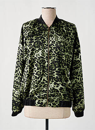 Geacă efect material satinat verde SCARLET ROOS femeie