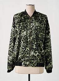 Geacă efect material satinat verde SCARLET ROOS femme
