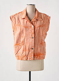 Jachete casual buzunare portocaliu CIMINY femme