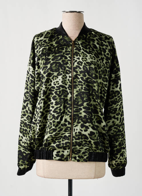 Geacă guler în v verde SCARLET ROOS femme