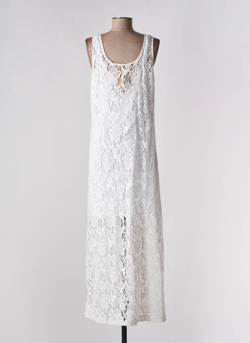 Rochie lungă alb VIE TA VIE femeie