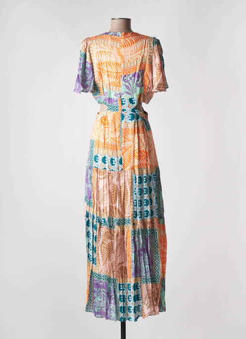 Rochie lungă portocaliu OPULLENCE femeie